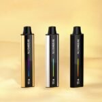 Alibarbar Flare refillable vape device with sleek design and rechargeable battery