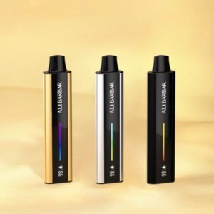 Alibarbar Flare refillable vape device with sleek design and rechargeable battery