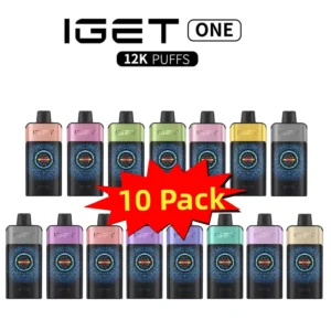 10-Pack IGET One 12000 Mixed Flavours Vape Australia