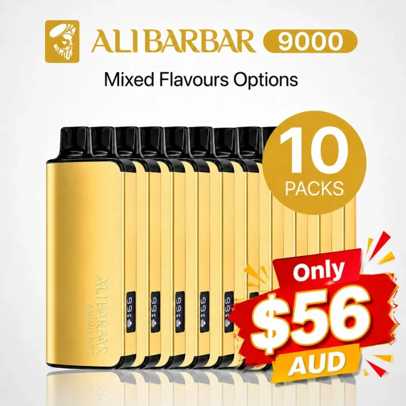 Alibarbar INGOT 9000 puffs – 10 Pcs