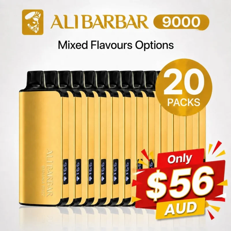 Alibarbar INGOT 9000 puffs – 20 Pcs