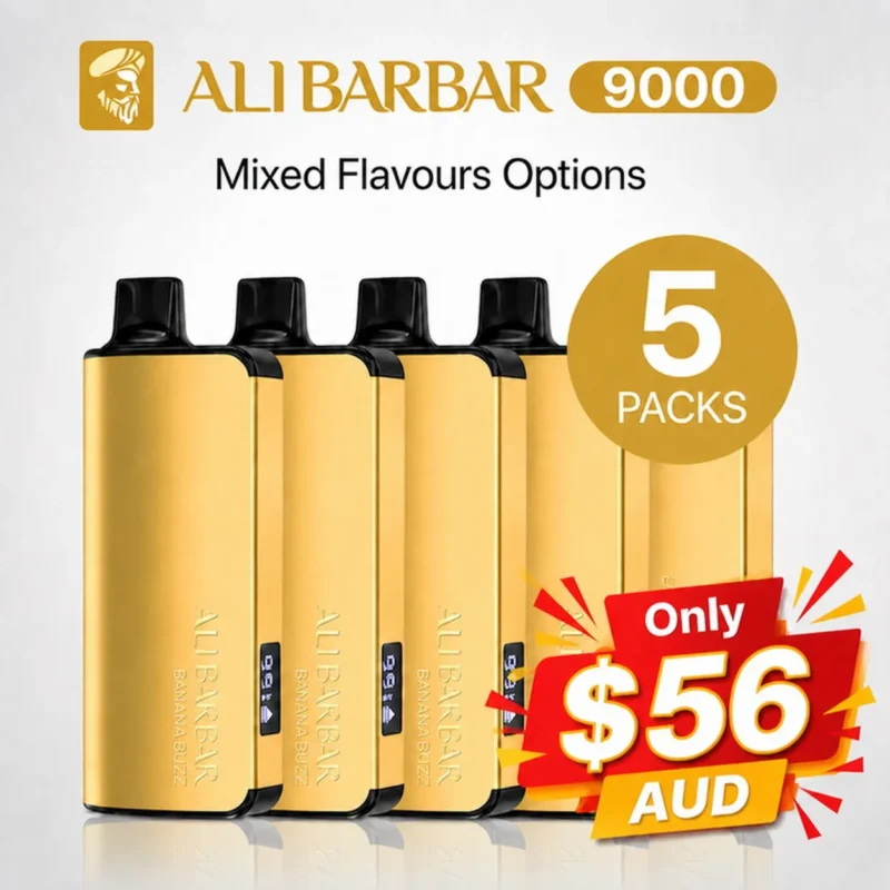 Alibarbar INGOT 9000 puffs – 5 Pcs