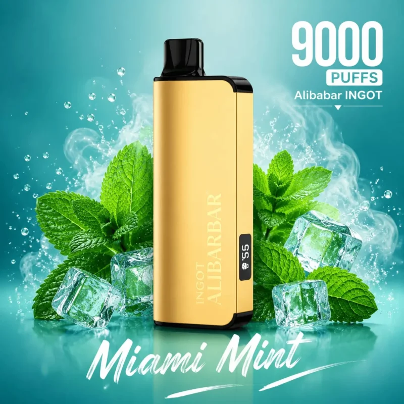 ALIBARBAR INGOT 9000 PUFFS – Miami Mint