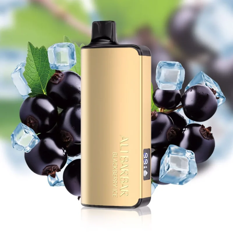 Wholesale Alibarbar Ingot 9000 Puffs Blackberry Ice Bulk