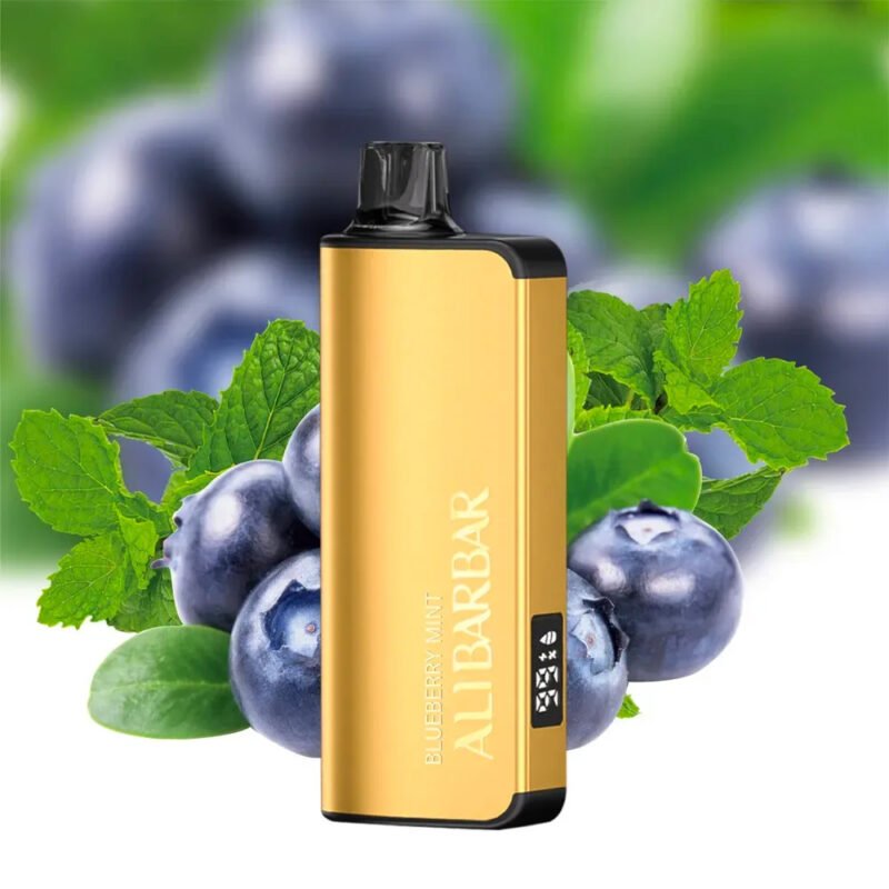 Wholesale Alibarbar Ingot 9000 Puffs Blueberry Blast