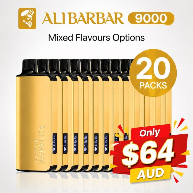 Alibarbar INGOT 9000 puffs – 20 Pcs