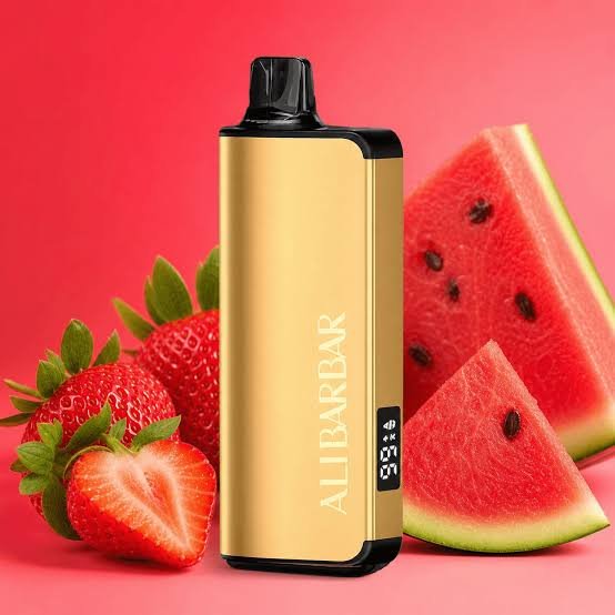 Alibarbar Ingot 9000 Puffs Strawberry Coconut Watermelon